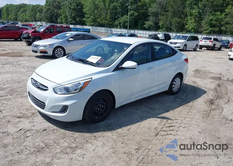 2016 Hyundai Accent Se из США, поврежденный, VIN KMHCT4AE5GU962816